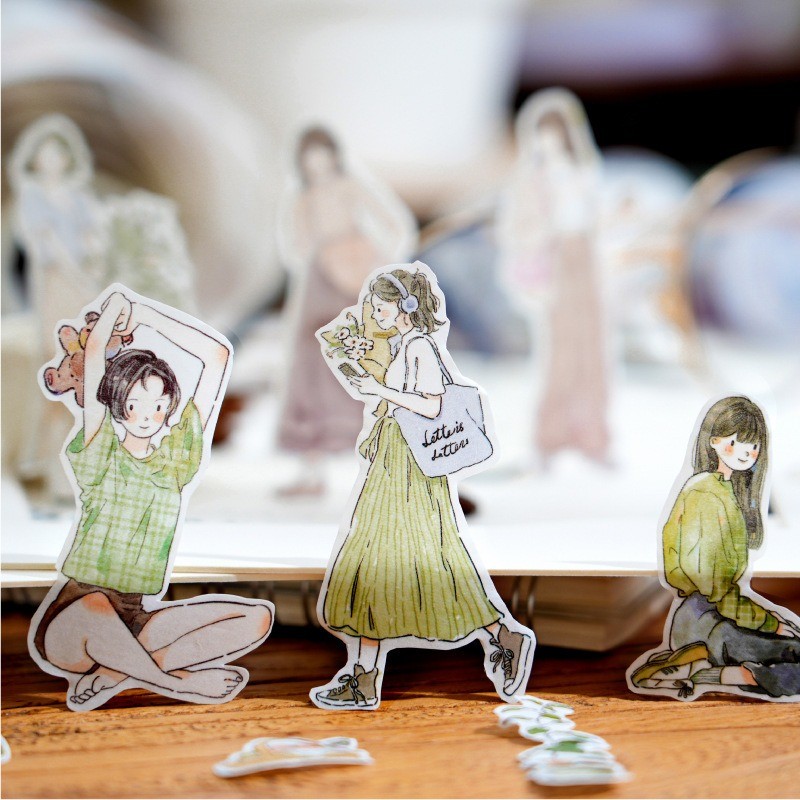 

7x200cm Washi Tapes Vintage Washi Tape for Planner Card Making DIY Scrapbooking Collage Junk Journal Decorative Sticker HZJD04