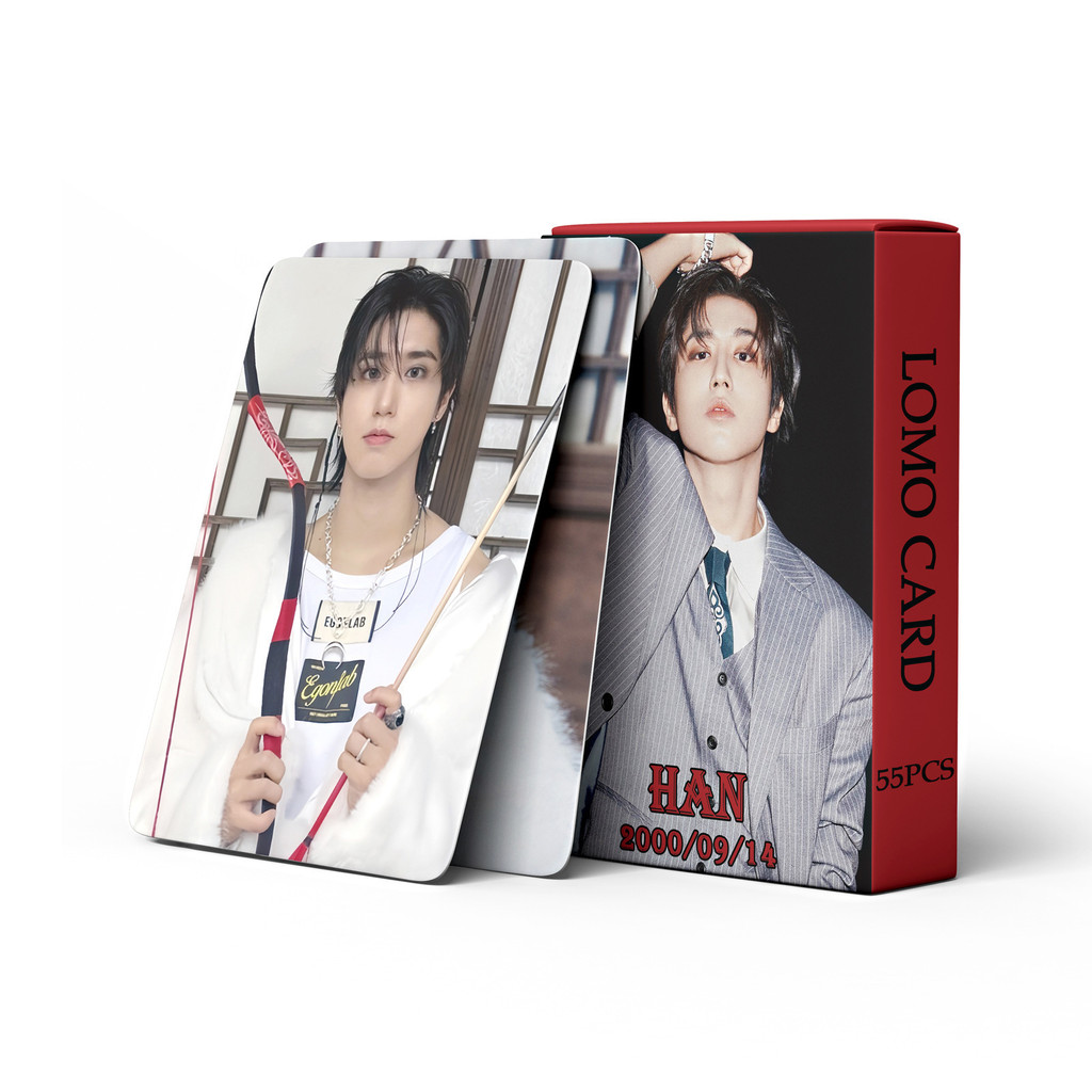 

NEW 55PCS Kpop Idol SOLO Album HOPS SO GOOD Walkin on Water HAN HYUNJINHUANG Lomo Card Photocards Postcard Fans Collection Merch