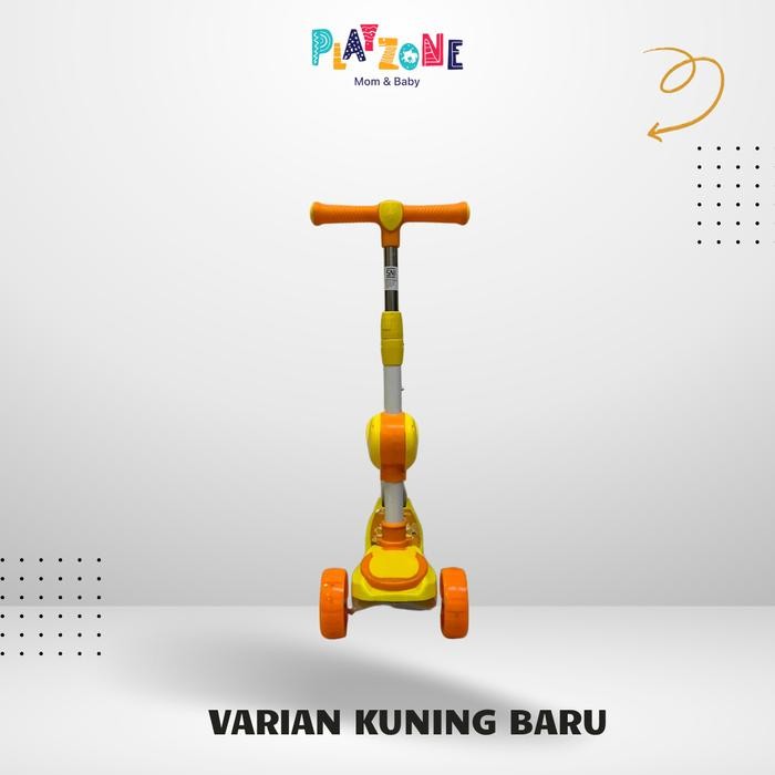 [PZ] COD SNI / Scooter Sepeda Duduk / Mainan Anak Skuter Otoped 3 Roda 2in1 / Ada Musik Lagu / Lampu