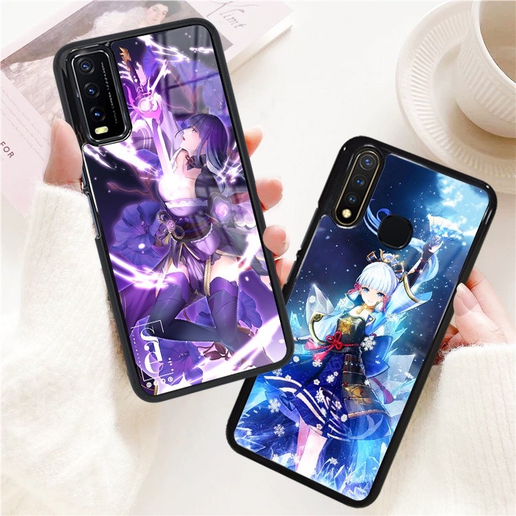 (VA21) CASE GLOSSY VIVO Y12 Y12i Y15 Y17 Y19 Y12S Y20 Y20S Y20i Y30 Y50 Y83 Y91 Y93 Y95 Y51 2020 Y51