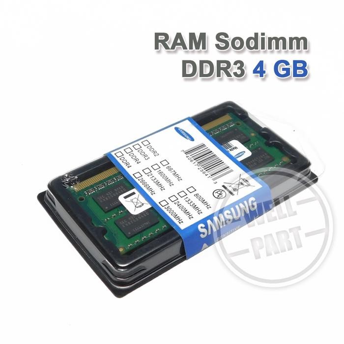 Memori RAM DDR3 Sodimm  Laptop Notebook 4 8 GB 1066 1333 Mhz - DDR3 4 GB