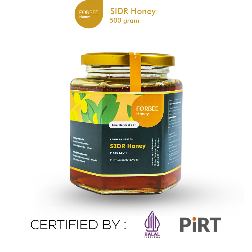 

Madu SIDR Honey 500/450gr Forbee | Madu Ibu Hamil | Pregnancy Mother Pure Honey