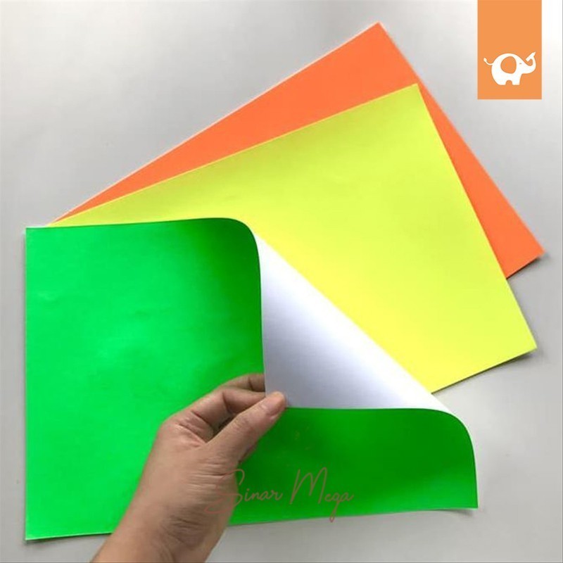 

Sakura Sticker Spotlight Warna-Warni/ Kertas Stiker Murah