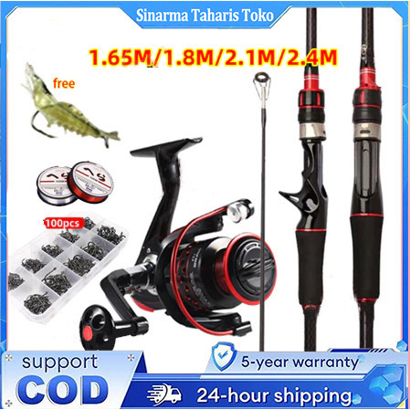 [# Beli 1 Dapat 5 #] DAIWA Reel Pancing Joran 1 Set Murah Lengkap Untuk Memancing /Pancing 1 Set Len