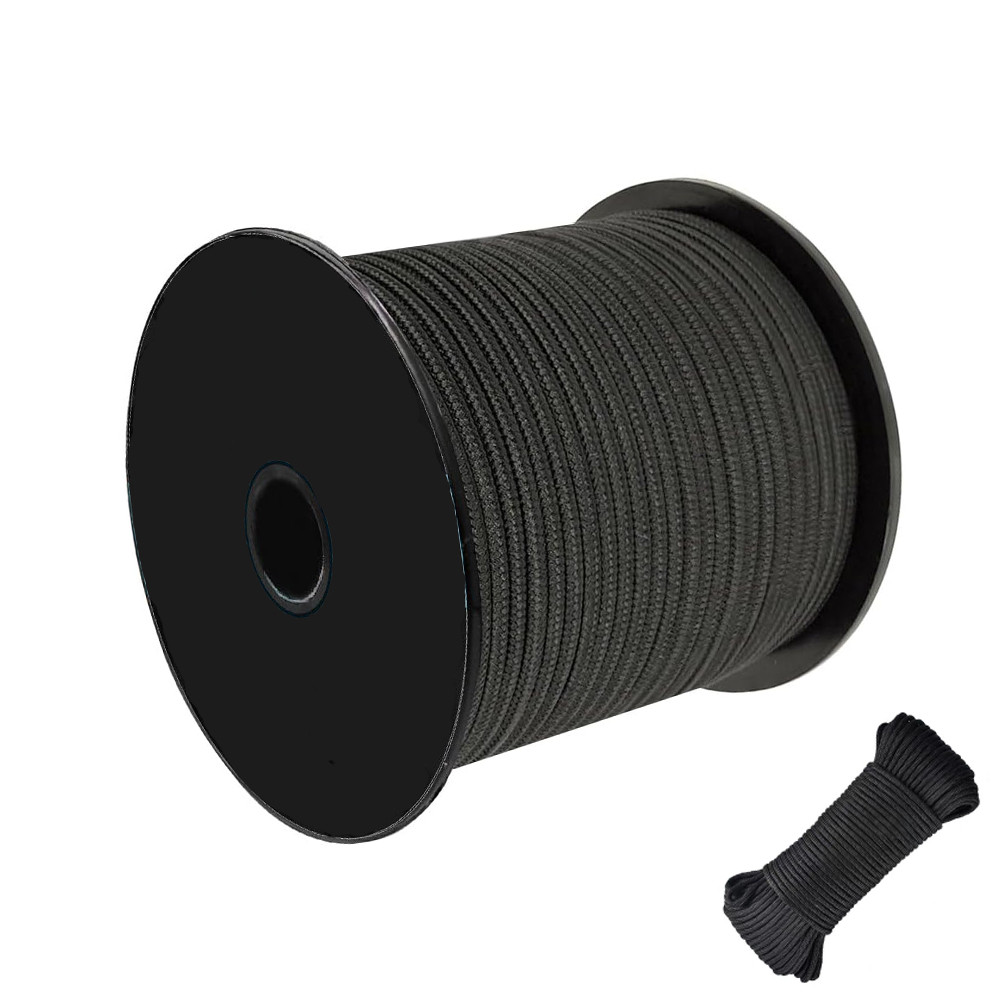 

650LB Paracord Rope 9 Cores 4mm 550 Military Tactical Survival Parachute Rope For DIY Making Lanyard Bracelet Dog Collar Tent