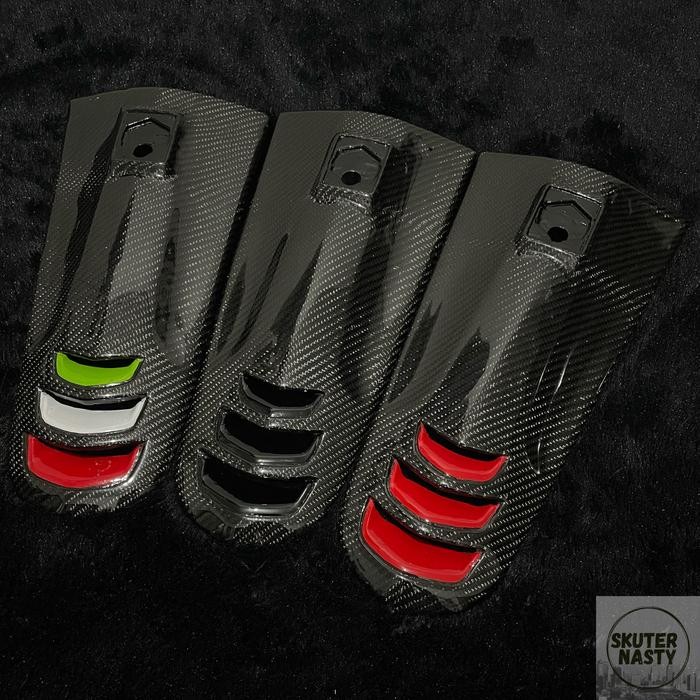 DASI VESPA LX NEW CARBON KEVLAR - Hitam