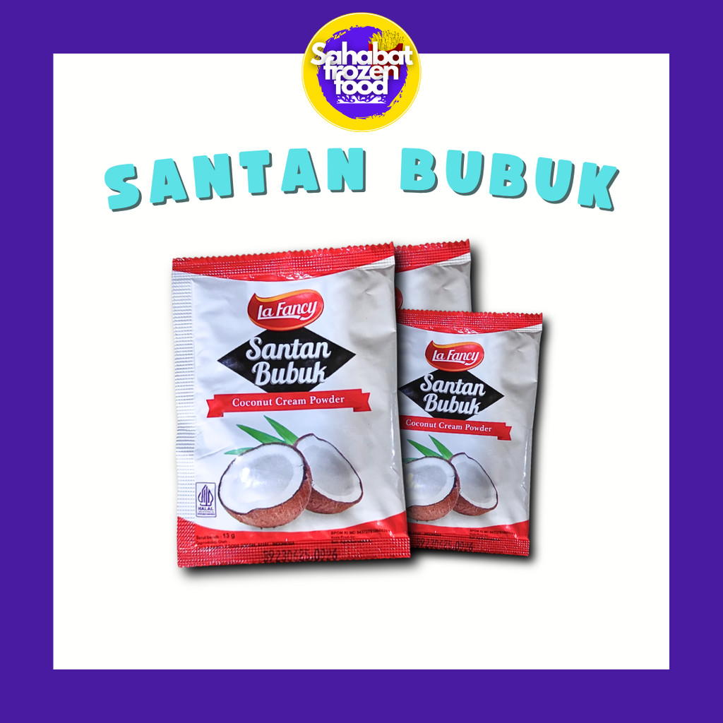 

Santan Bubuk 13gr / La Fancy Coconut Cream Powder