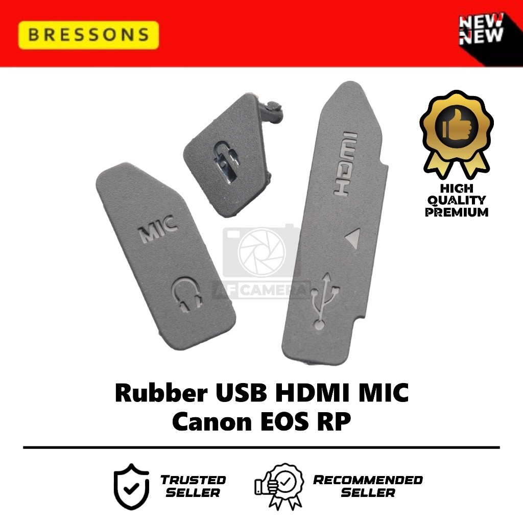 Karet Rubber USB HDMI MIC Canon EOS RP High Quality