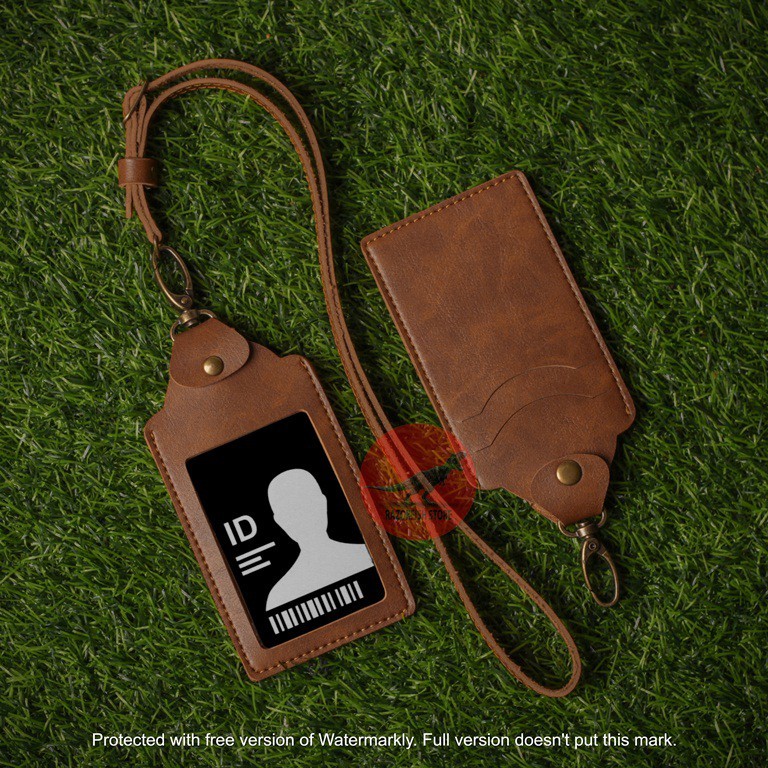 

Sale Name Tag ID Card Holder / Panitia / Gantungan Kartu Nama / Tali ID Card Nama Kulit QUICK Slot Kartu Terlaris