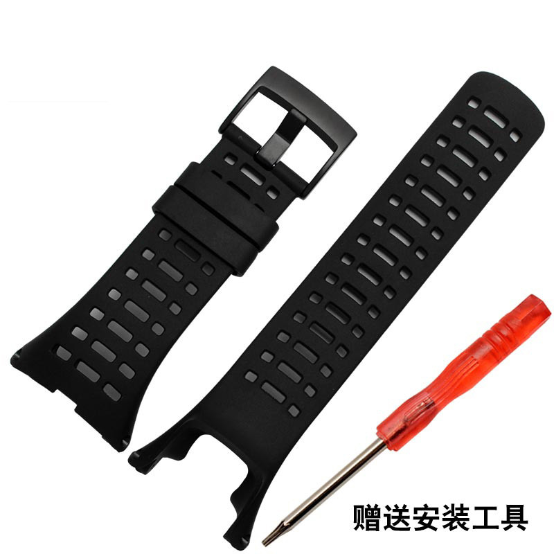 2016 Silicone Gel Wristband Bracelet Sports Watch Strap Band For Suunto Ambit 3 Peak / Ambit 2 Buckl