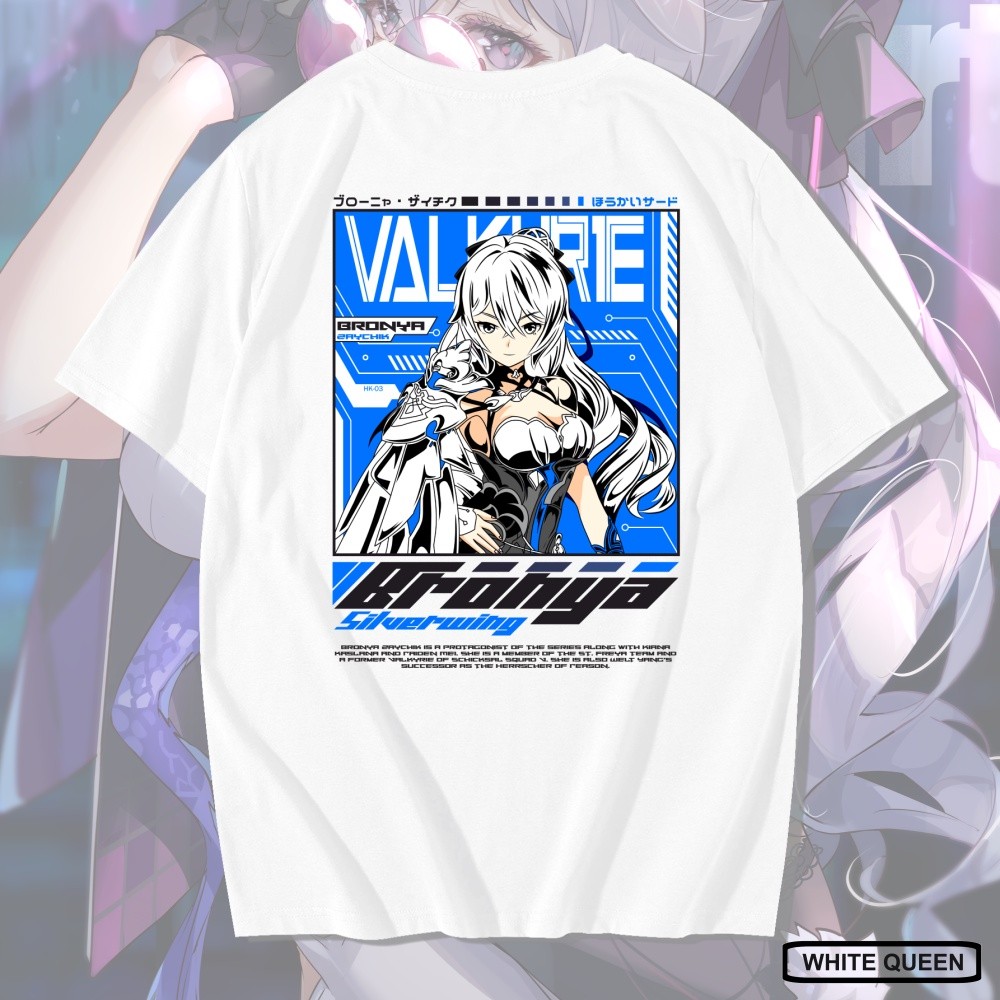 WHITE QUEEN - KAOS BRONYA SILVERWING HONKAI IMPACT -  HONKAI IMPACT BRONYA - SILVERWING