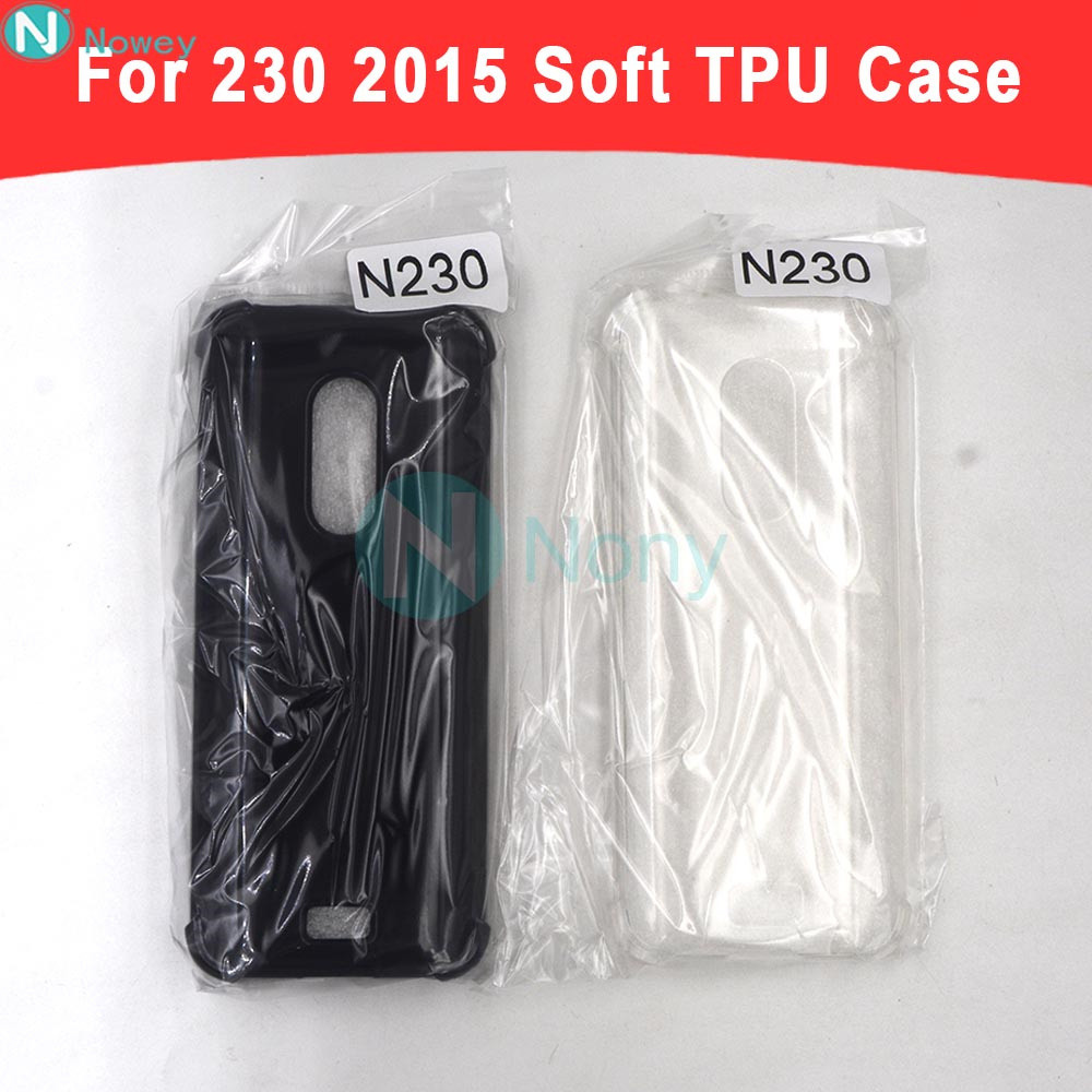 Nowey 230 2015 Case For Nokia 230 2015 Mobile Phone Clear Soft TPU Back Cover Case Protection Housin