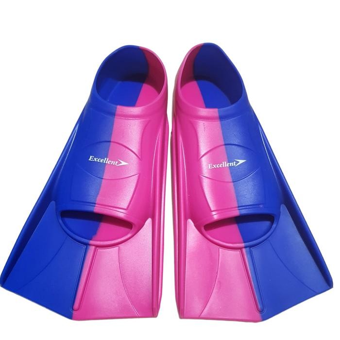 Sale Kaki Katak Renang / Sepatu Katak Renang / Diving Fin - Biru Pink, XXS Terlaris