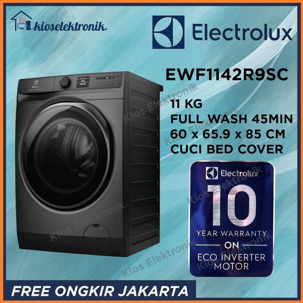 Electrolux EWF1142R9SC Mesin Cuci Kapasitas 11 Kg - EWF 1142 R9SC / EWF1142 R9SC / EWF 1142R9SC