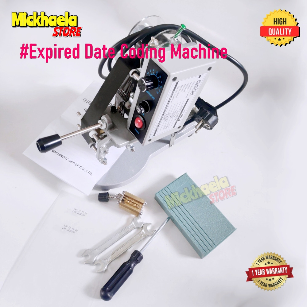 

Expired Date Printing Alat Cetak Tanggal Kadaluarsa Manual Code Printer DY-8 Mesin Coding Hualian