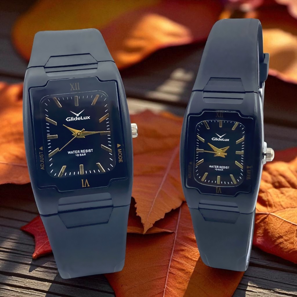 Jam Tangan Couple Terbaru Arloji Murah Portable Waterproof Kekinian Unisex Cewek Stylish Berkualitas