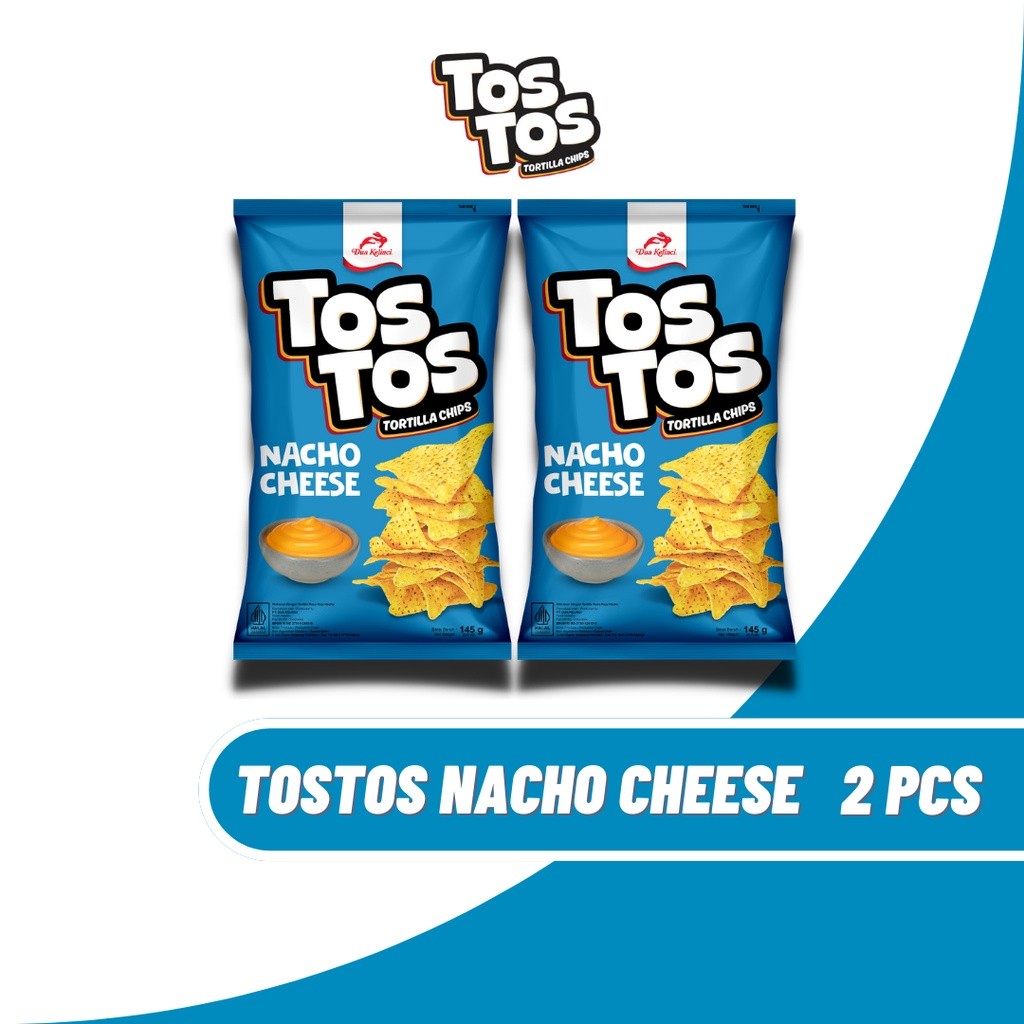 

TOSTOS Nacho Cheese (140gr) Bundling 2 pcs