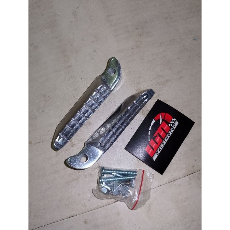 Foostep Belakang Nmax Old Nmax New Aerox Lexi Pijakan Kaki Belakang Chrome
