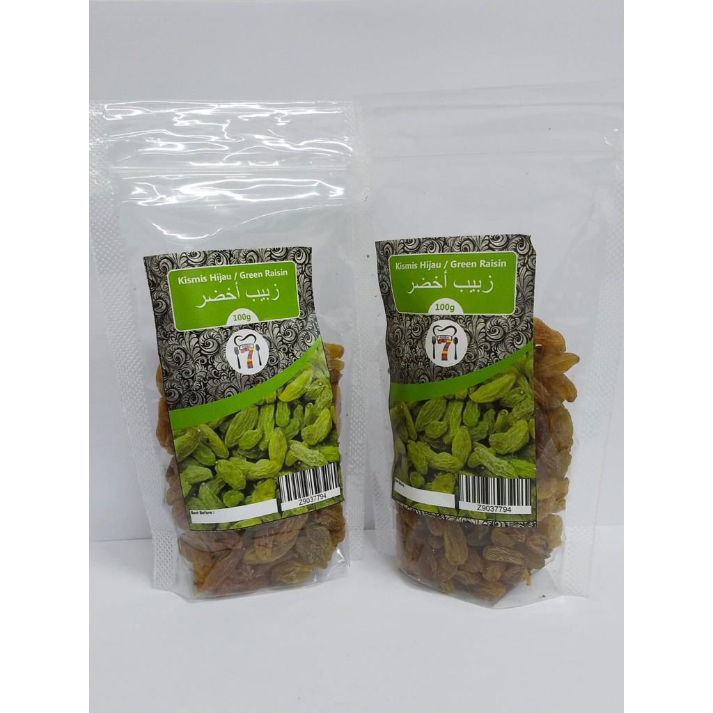 

KISMIS GREEN RAISIN 100GR