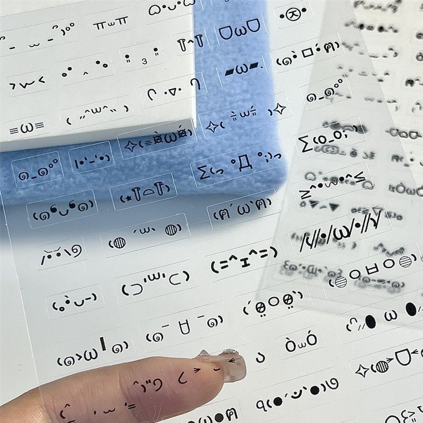 

MINKYS 10pcs/lot ins Transparent Decorative Stickers for Scrapbooking Cute Journal Sticker Stationery