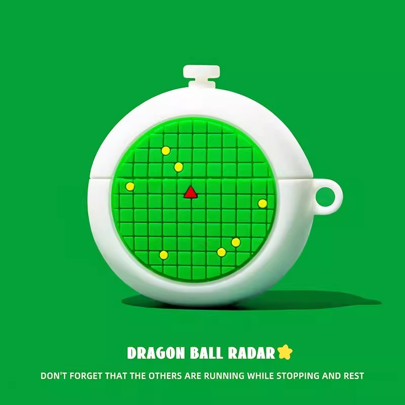 

Hot Anime Dragon Ball Radar 3D Silicone Earphone Cases for Airpods 2 3rd pro pro2 4 Wireless Bluetooth Headset Cover