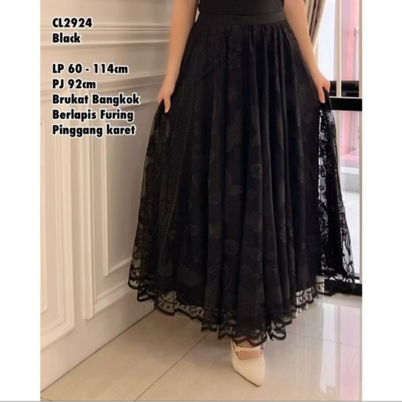 ROK BRUKAT IMPORT PANJANG HIJAB
