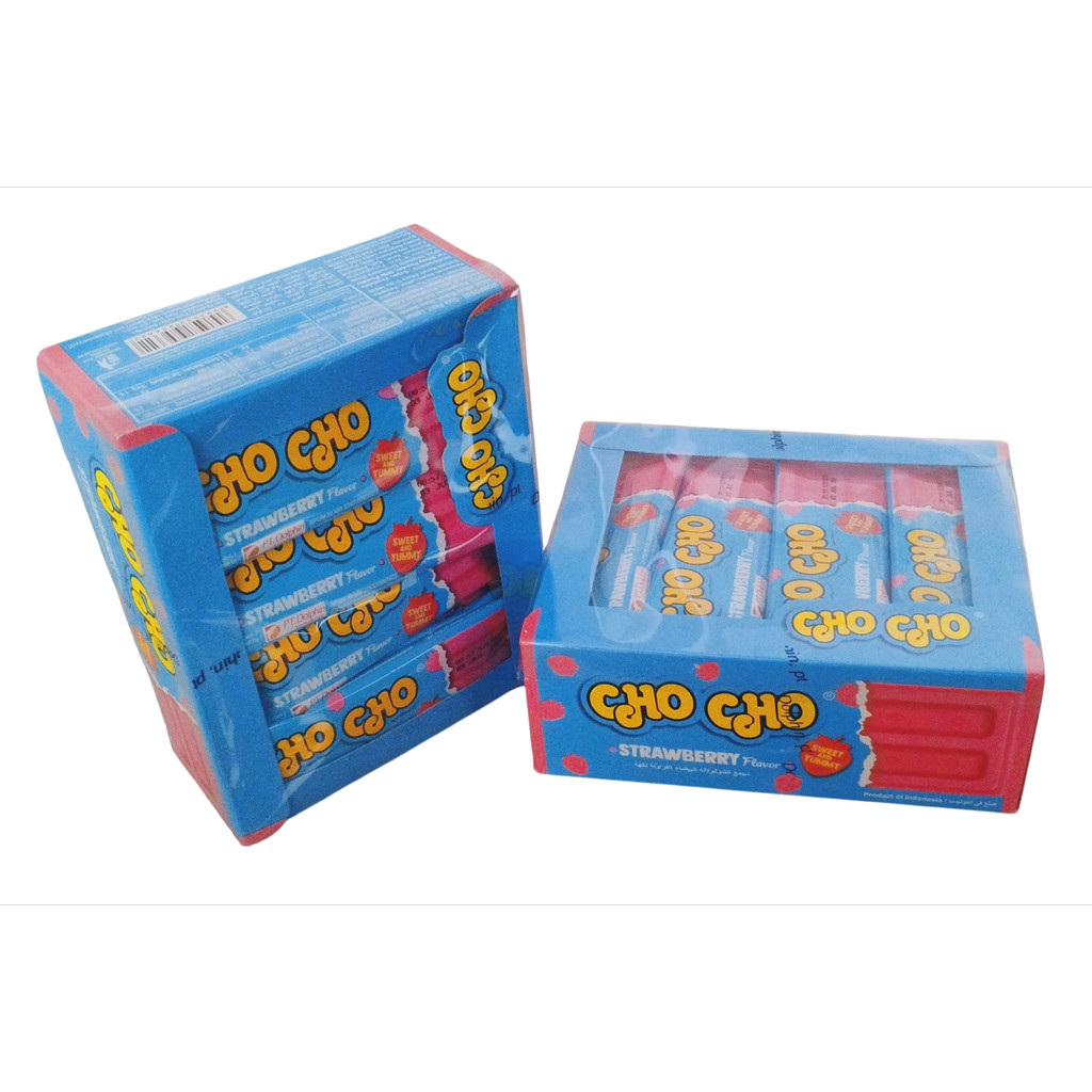 

Chocho Coklat Strawbery Manis 10gr 1 Pack isi 24pcs