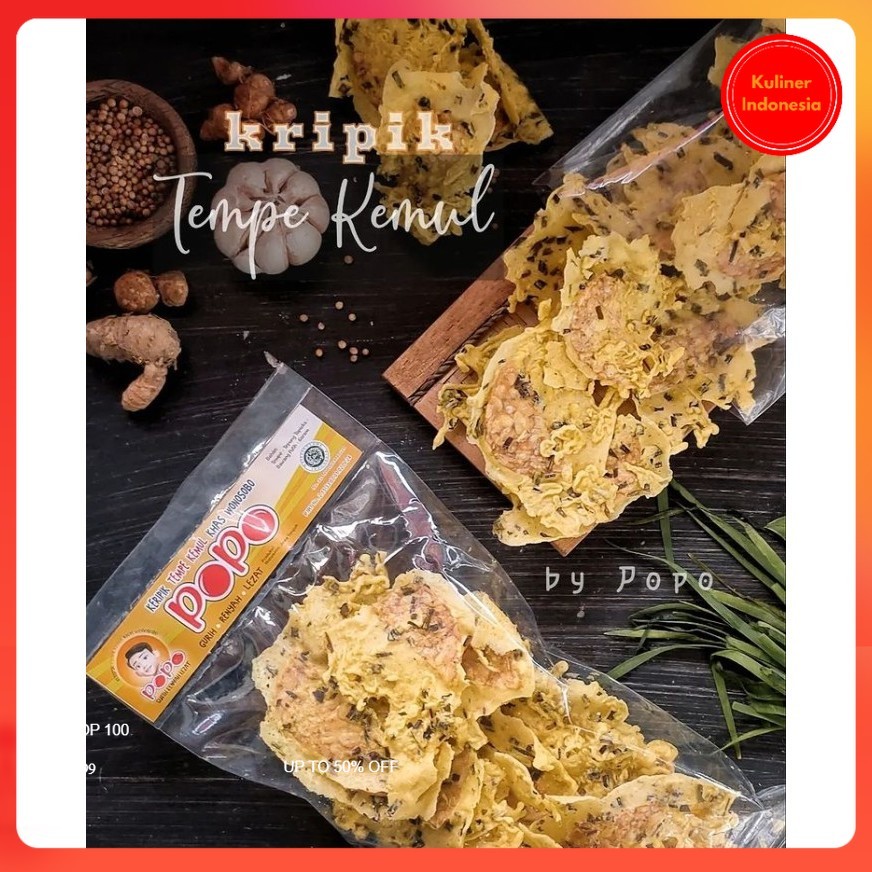 

Keripik Tempe Kemul Oleh oleh Khas Wonosobo Merk Popo