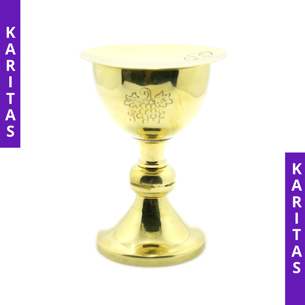 PIALA PERJAMUAN KATOLIK / PIALA KUNINGAN / PERALATAN MISA KATOLIK