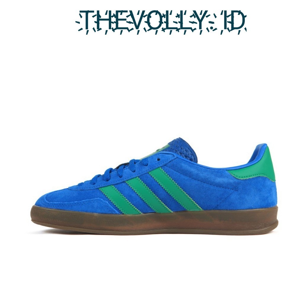 Sepatu Adidas Gazelle Indoor Bern Blue Green BNIB Original / Sneakers Pria