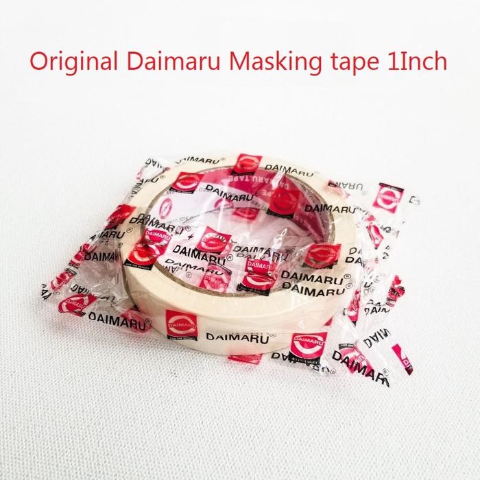 

Original Masking Tape Solasi Kertas 1 INCH 1Inch 1In 24mm DAIMARU CARMUDIE