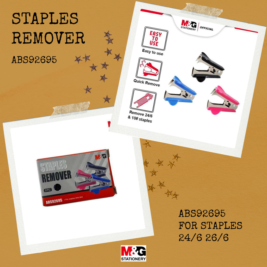 

M&G STAPLES REMOVER - ALAT PELEPAS STAPLES ABS92695