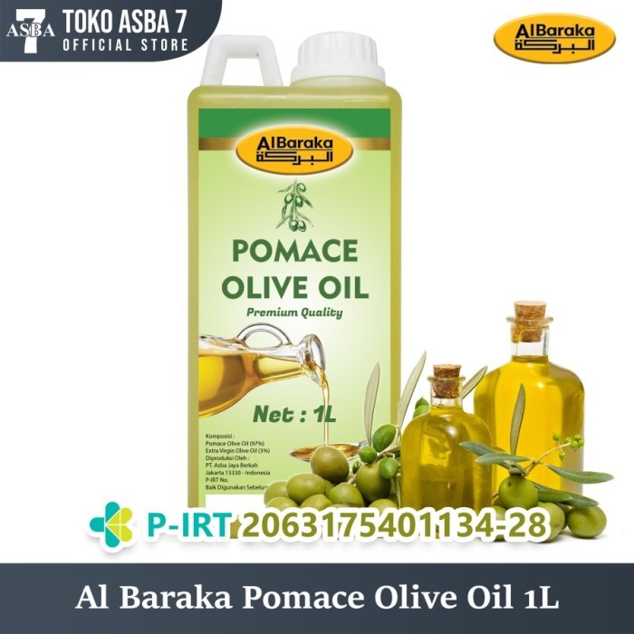 

AL BARAKAH OLIVE OIL POMACE 1 LTR