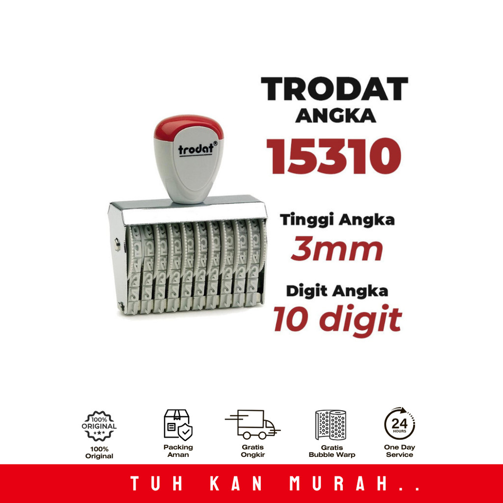

TRODAT STEMPEL 10 DIGIT 15310 3 MM