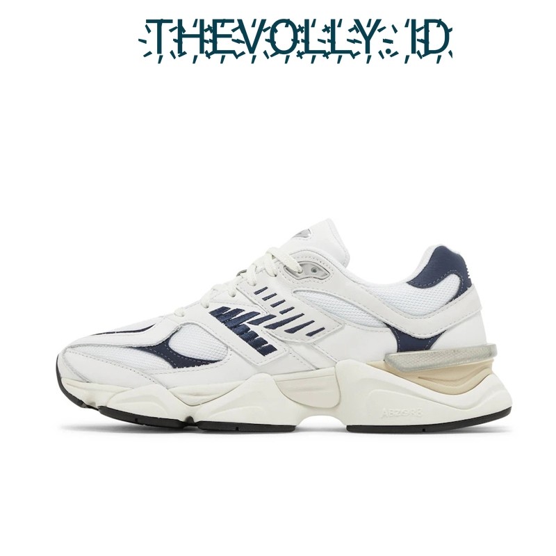 Sepatu NB New Balance 9060 White Navy BNIB Original / Sneakers Pria