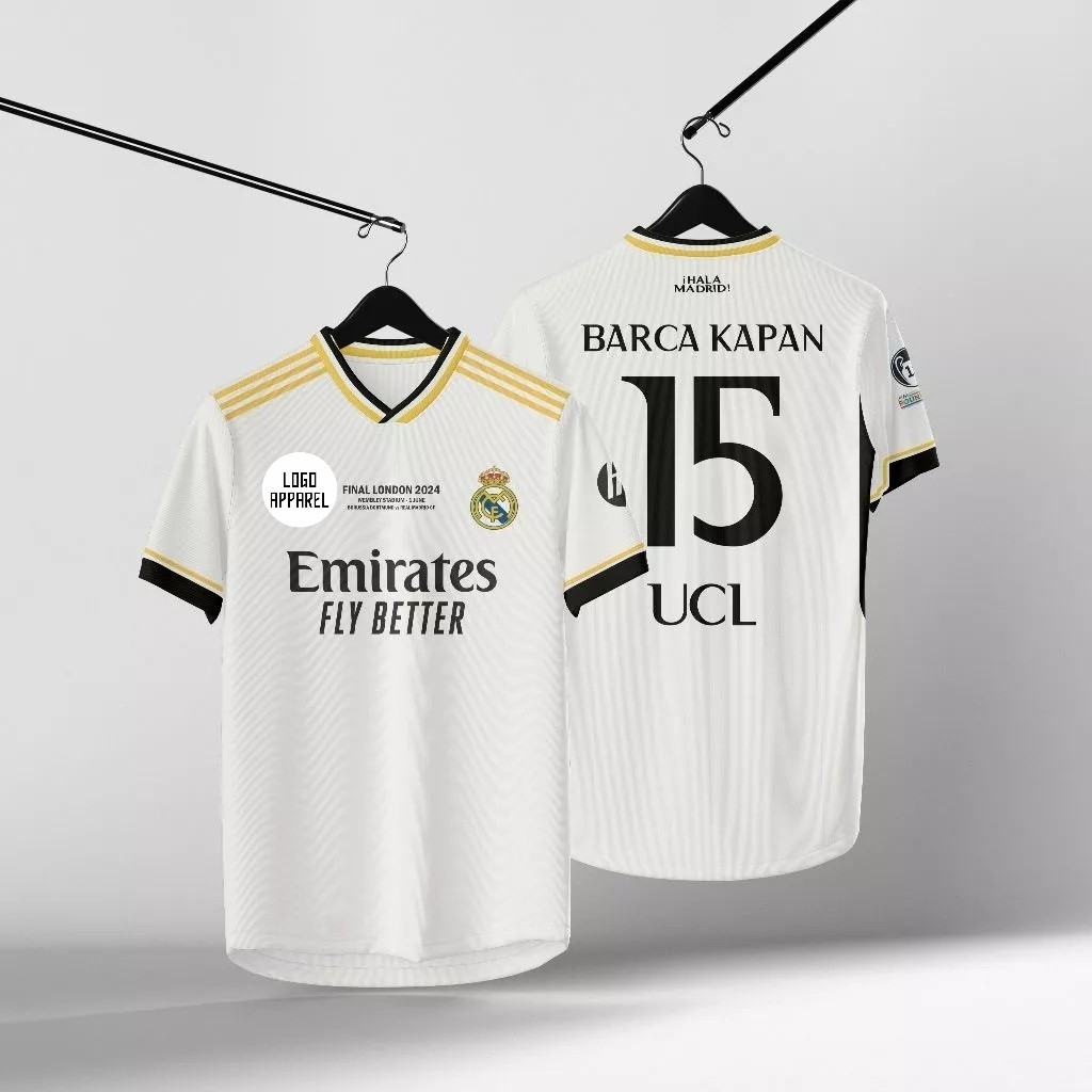Jersey Madrid Final London BARCA KAPAN 15 UCL