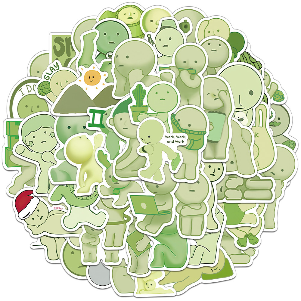 

54/108PCS Creative SMISKI Personalized Stickers Decorative Water Cups Notebook Phone Cases Skateboarding DIY Stickers