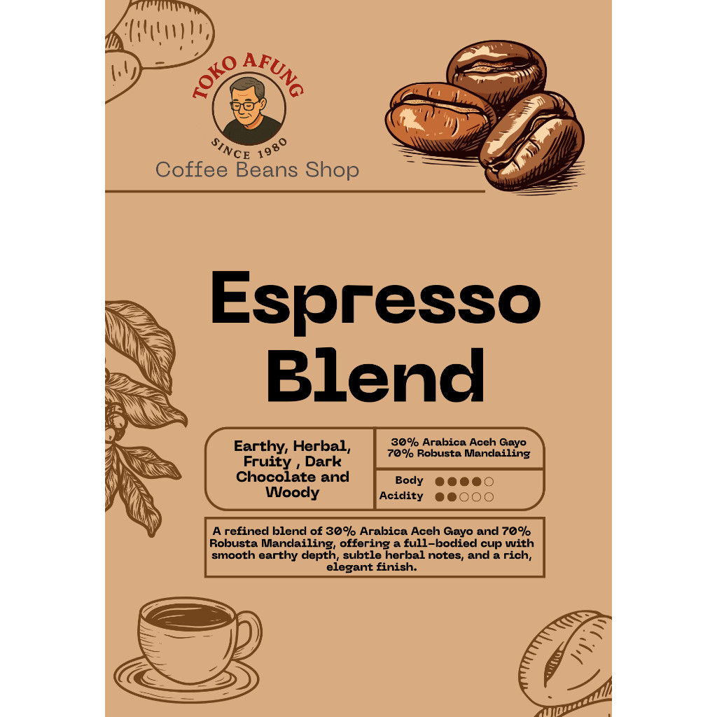 

Toko Afung Specialty - Espresso Blend