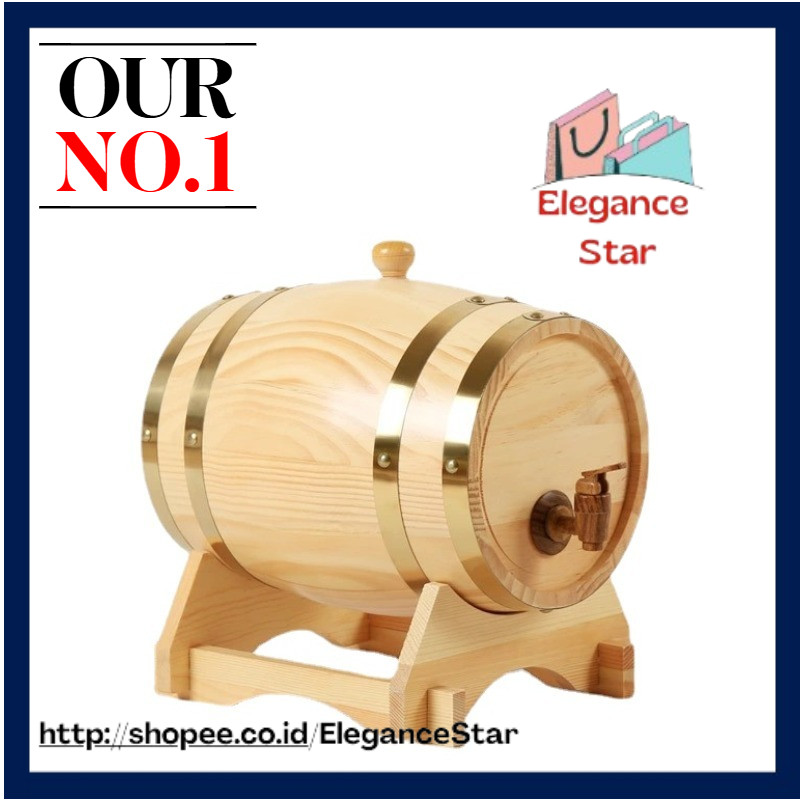 Antique Oak Barrel Household Wooden Red Wine Barrel Inner Tank Wine Barrel Barbecue Draft Beer Barre