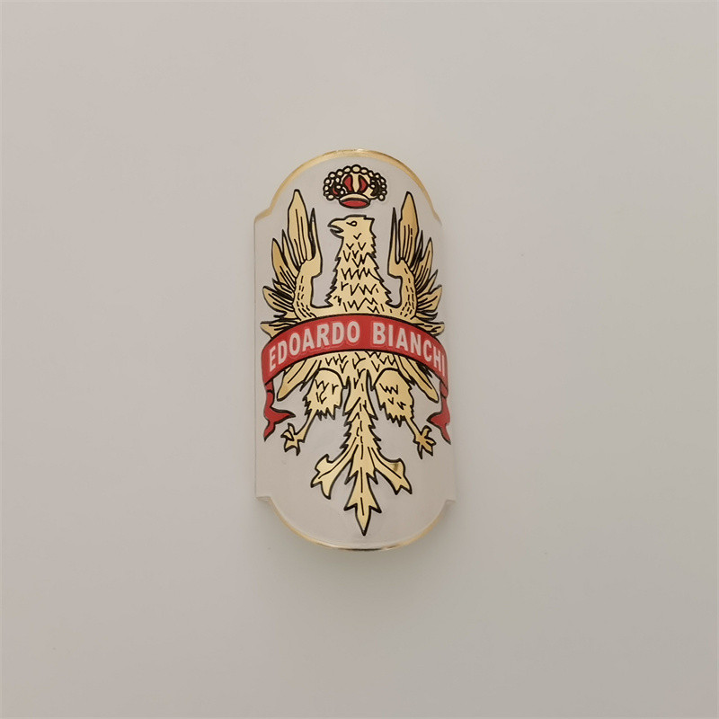 Bianchi Logo Bike Badge  Made Of Soft Aluminum Alloy BMX Bicycle Sticker Creative Label DIY Bicycle 