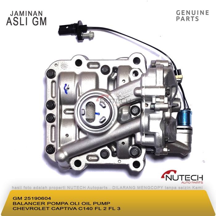 Balancer Pompa Oli Oil Pump Chevrolet Captiva C140 FL 2 FL 3 FL2 FL3