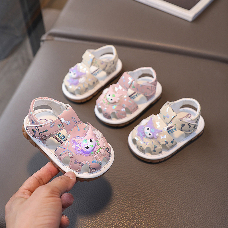 MB Sepatu Sendal CIT CIT+LED Anak perempuan Motif Ribbon melody  Bagus Menarik Anti slipp