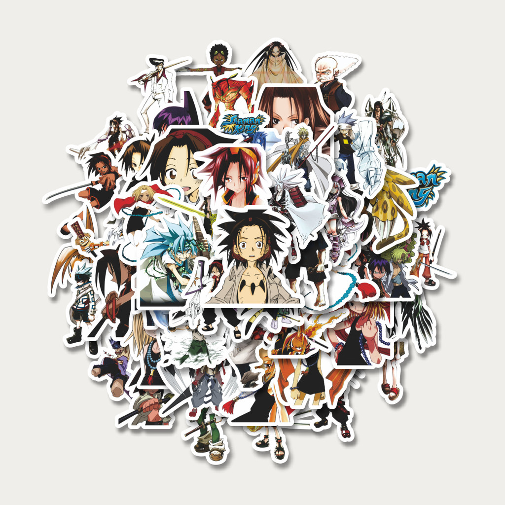 

Sticker Pack Stiker Anime Series Shaman King Character Mix 1 | Sticker TUMBLR | Stiker LAPTOP KOPER HELM