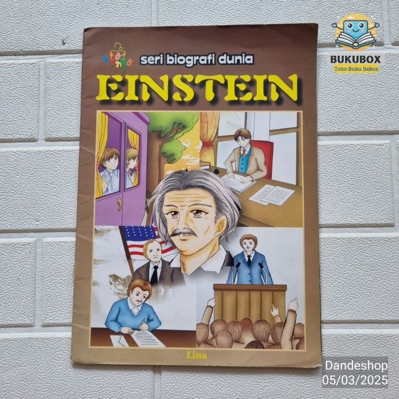 Einstein - Seri Biografi Dunia - Buku Cerita Anak Bekas Preloved
