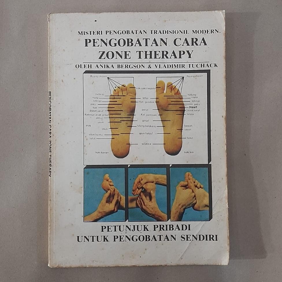 pengobatan cara zone therapy by anika bergson & vladimir tuchack origi