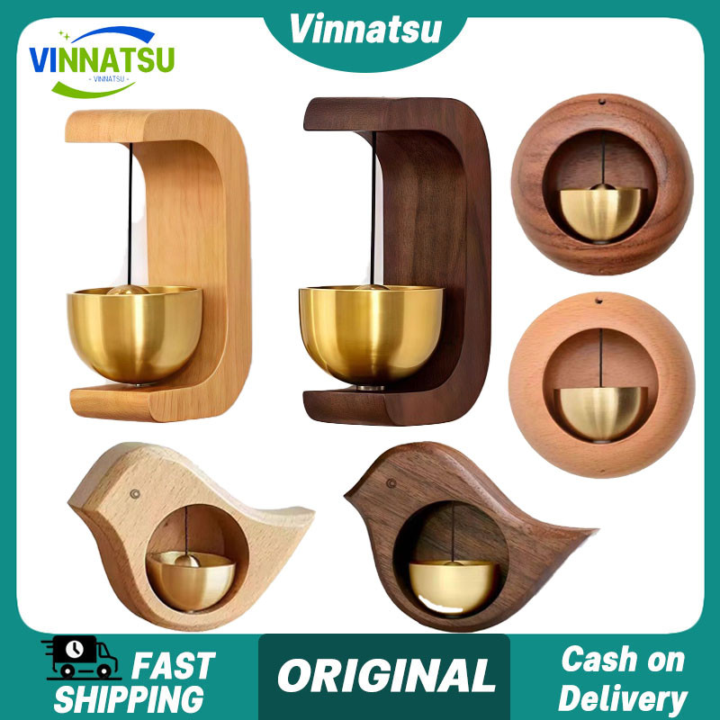 Vinnatsu Bel Pintu Lonceng Pintu Kuningan Bel Pintu Kenari Magnetic Wind Chimes Bel /Dekorasi Pintu 