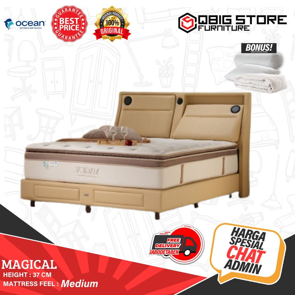 Kasur Springbed Ocean Magical Spring bed Matras