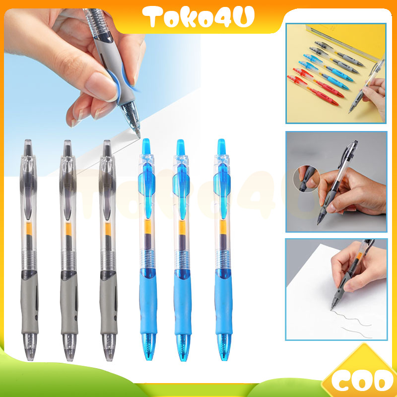 

sekolah pena pen pencet tinta cair/pena pencet tinta cair 0.5 mm / ball pen pulpen/ gel pen penulisan halus /