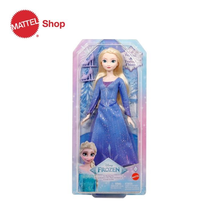 Disney Frozen Ice-Skating Elsa Fashion Doll - Mainan Boneka Anak Perempuan