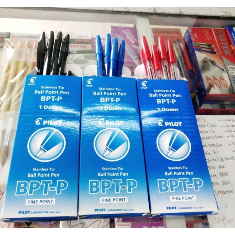 

Pulpen Pilot BPT-P Fine point 0.7mm ( 1pak/12pcs )